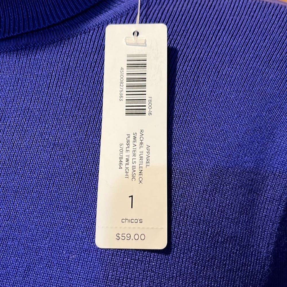 Chico's Rachel Turtleneck Sweater - Picture 5 of 8